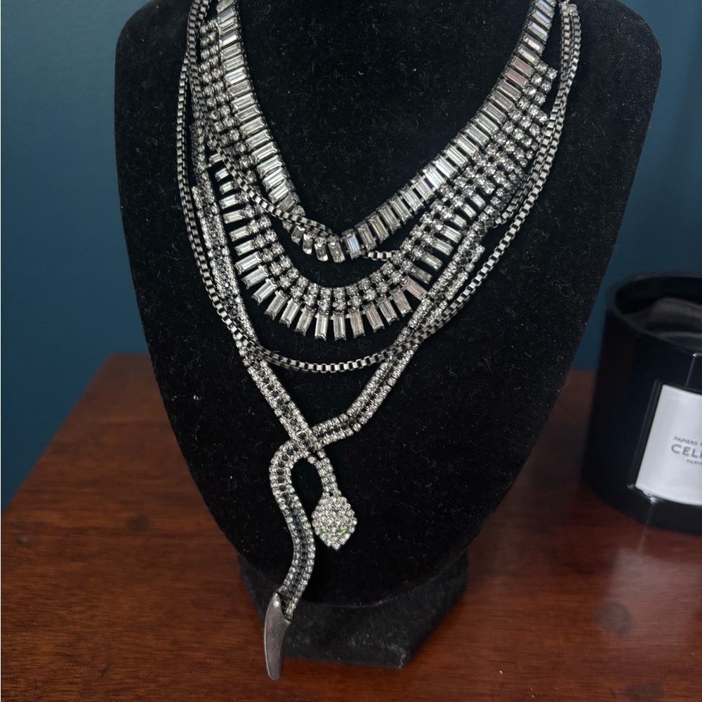 Dylanlex Silver Statement Necklace - image 4